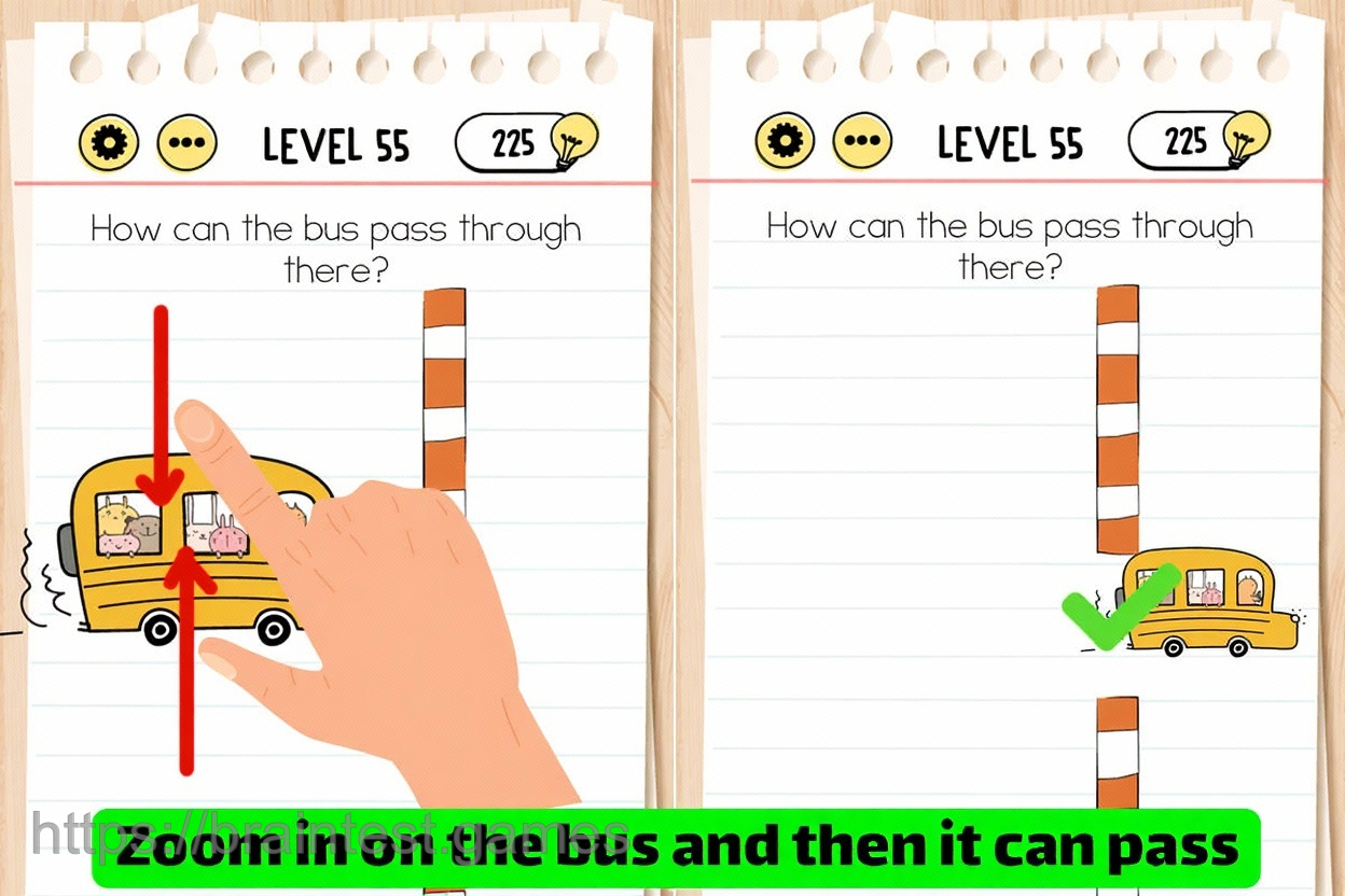 Brain Test Level 55 - Step 1