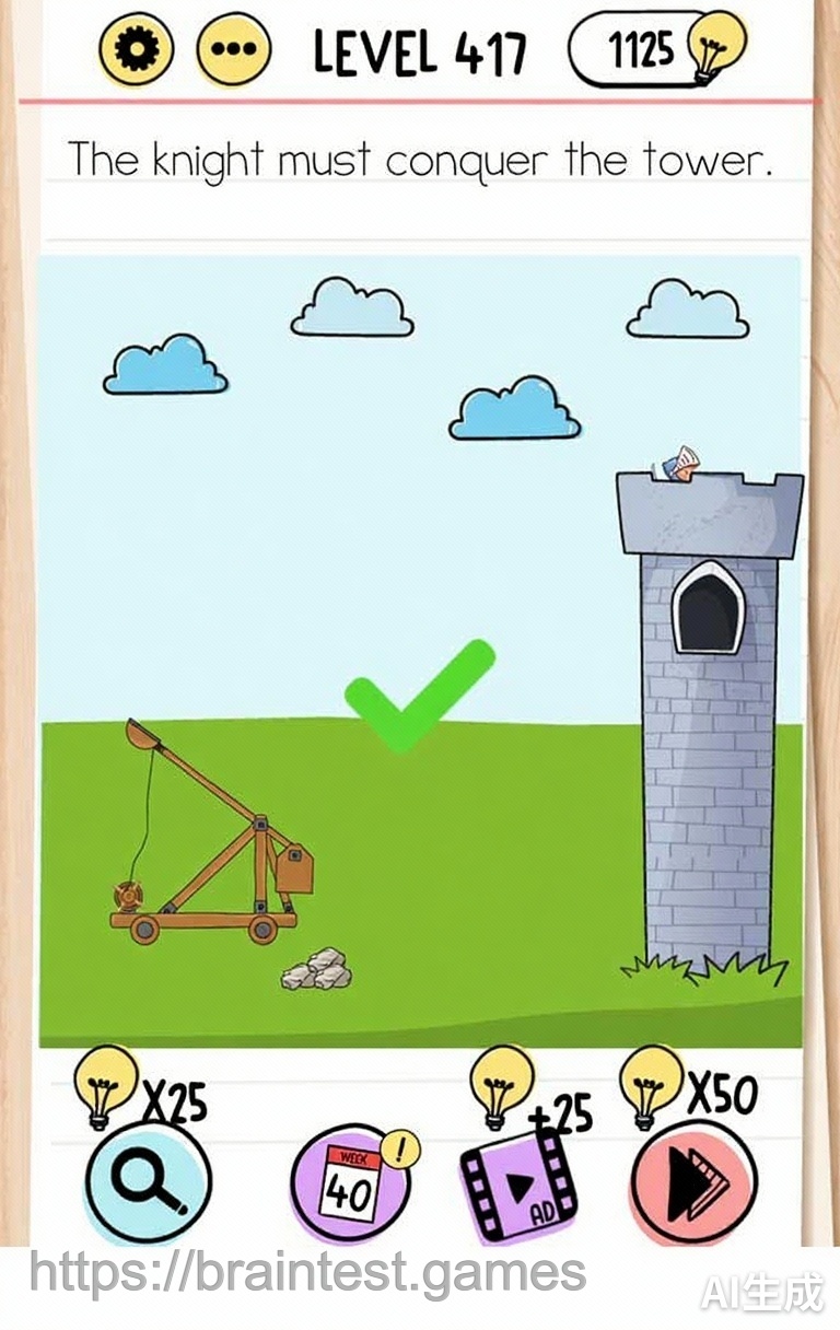 Brain Test Level 417 - Step 1