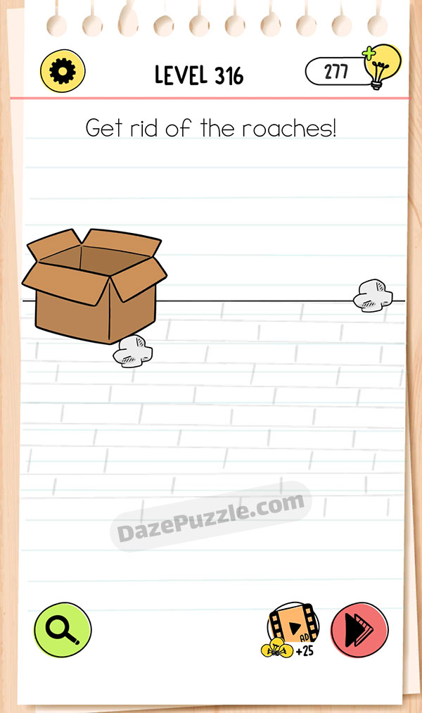 Brain Test Level 316 - Step 1