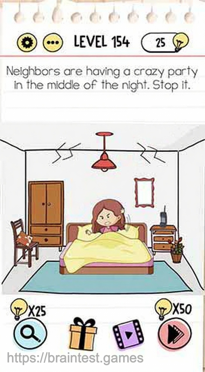 Brain Test Level 154 - Step 1