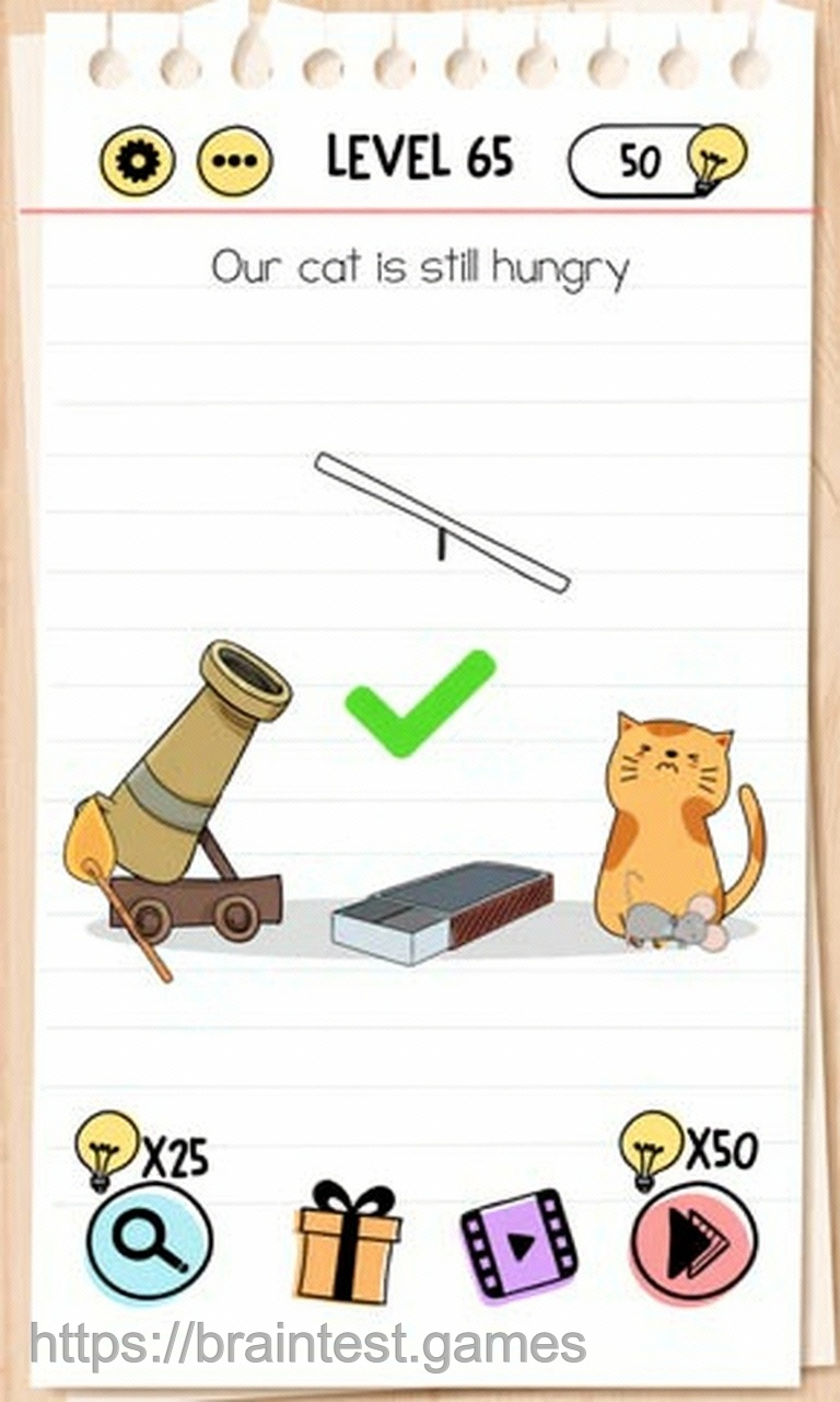 Brain Test Level 65 - Step 2