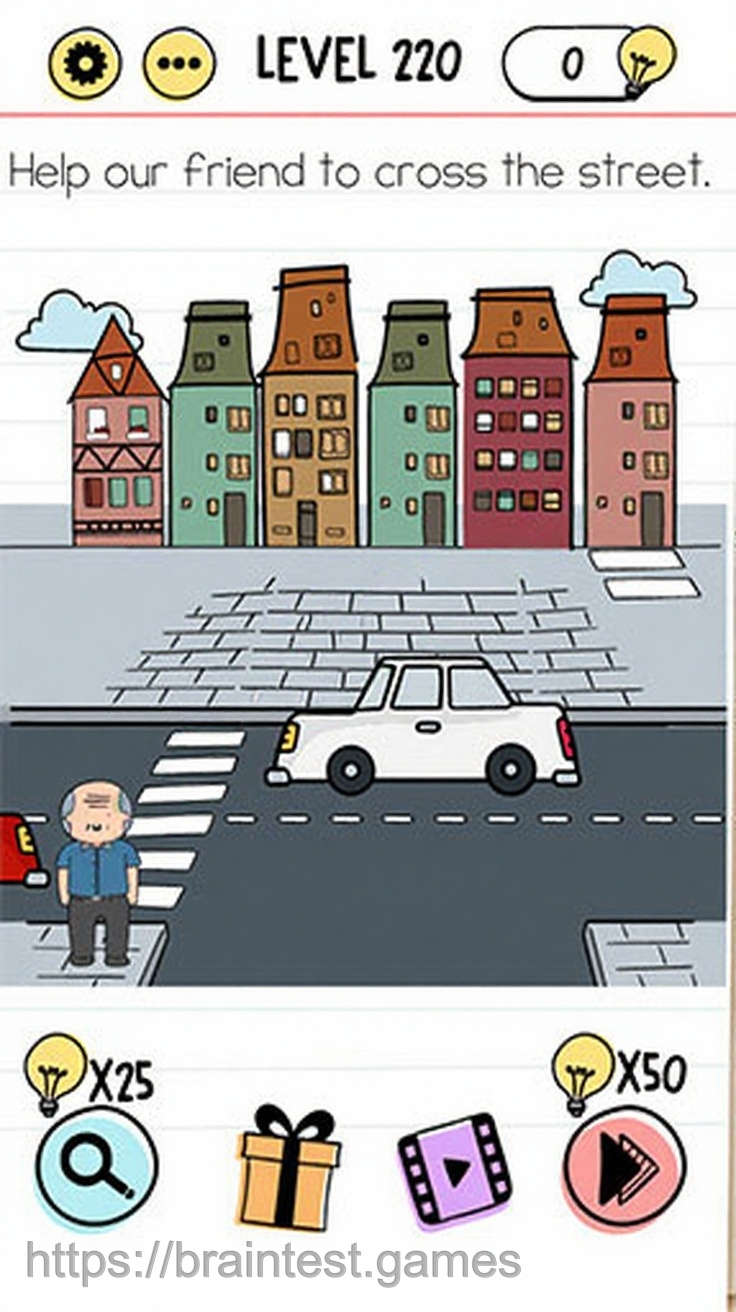 Brain Test Level 220 - Step 1