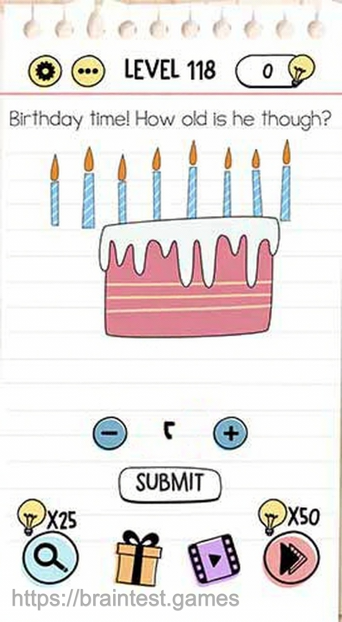 Brain Test Level 118 - Step 2