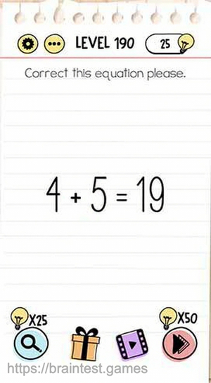 Brain Test Level 190