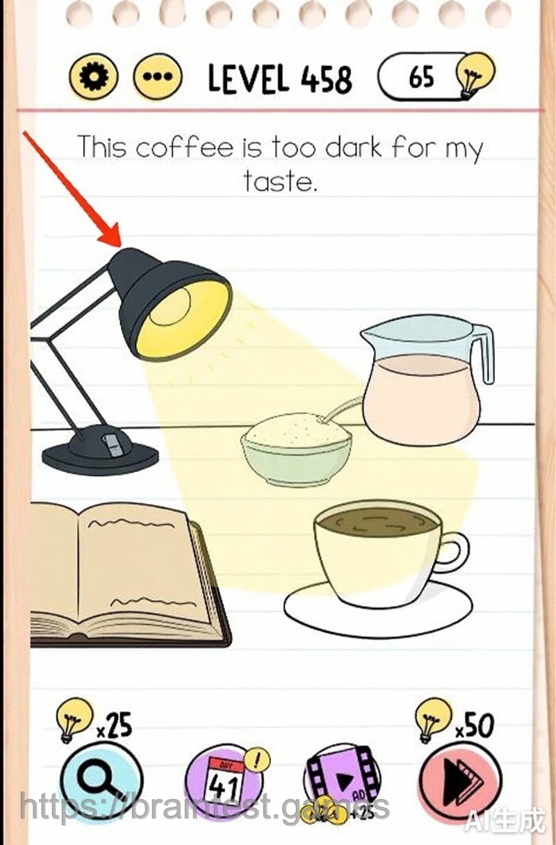 Brain Test Level 458 - Step 1