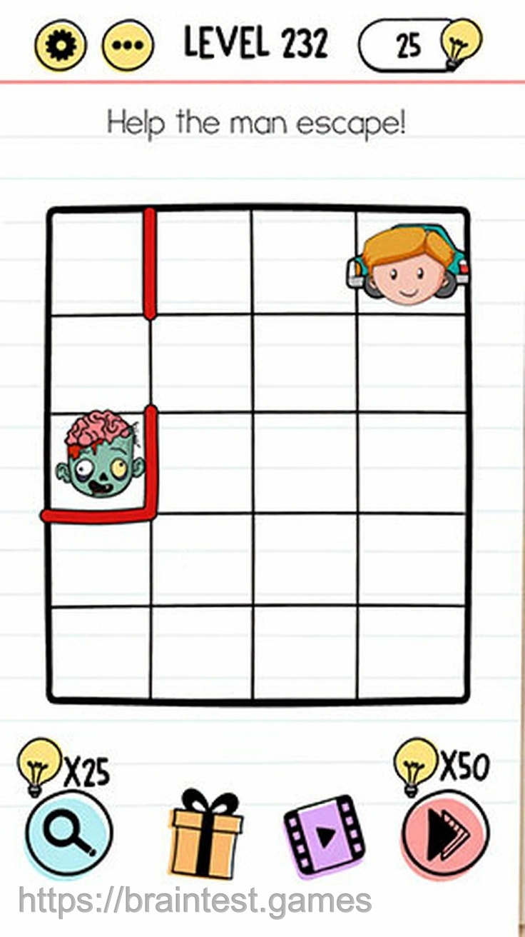 Brain Test Level 232 - Step 1