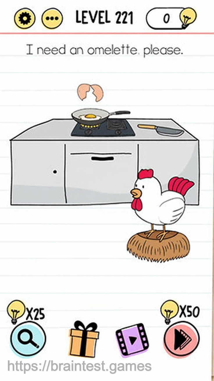 Brain Test Level 221 - Step 1
