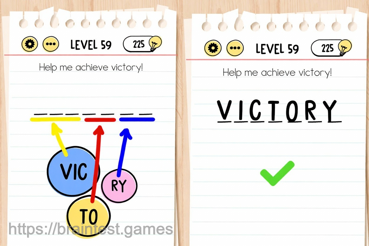 Brain Test Level 59 - Step 1