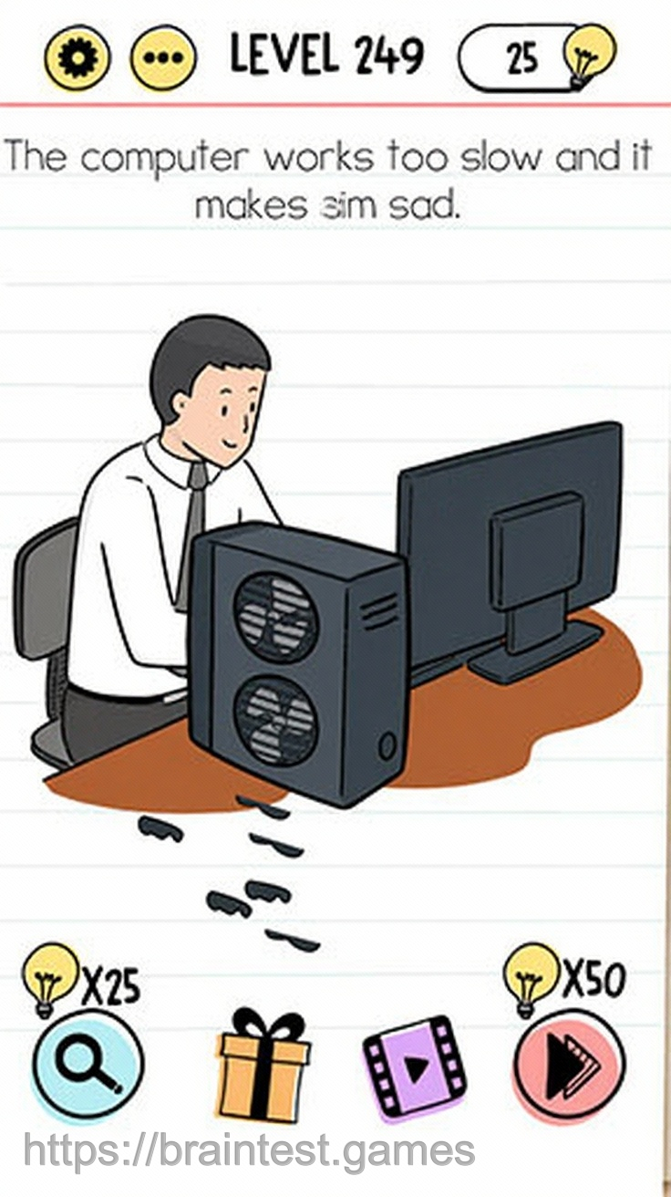 Brain Test Level 249 - Step 1