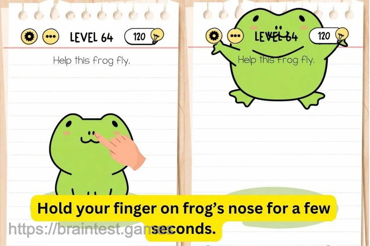 Brain Test Level 64 - Step 1