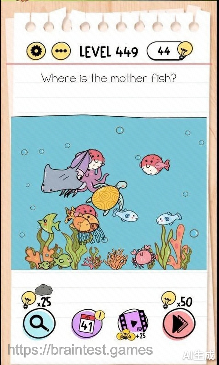 Brain Test Level 449 - Step 2