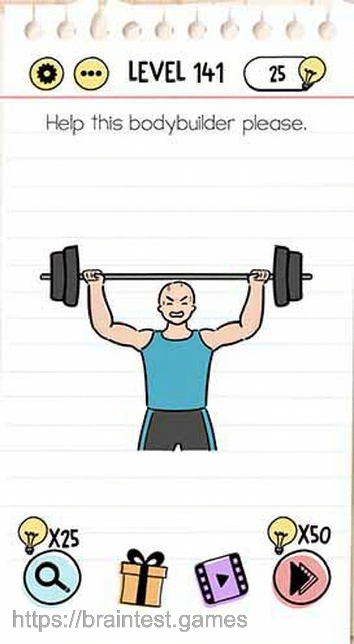 Brain Test Level 141 - Step 1