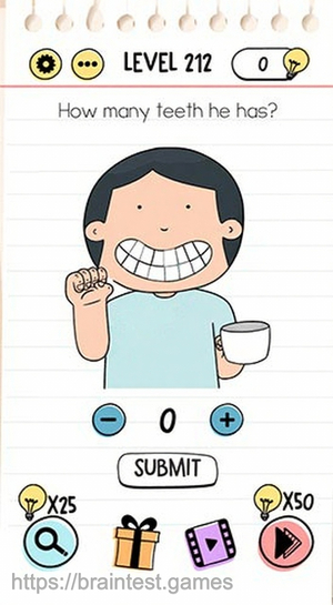 Brain Test Level 212