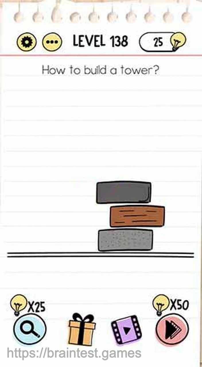 Brain Test Level 138 - Step 2