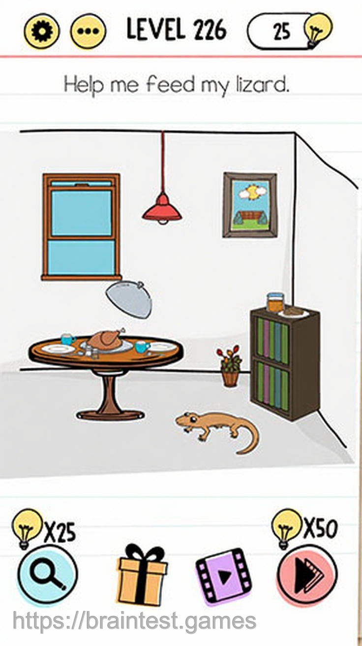 Brain Test Level 226 - Step 1