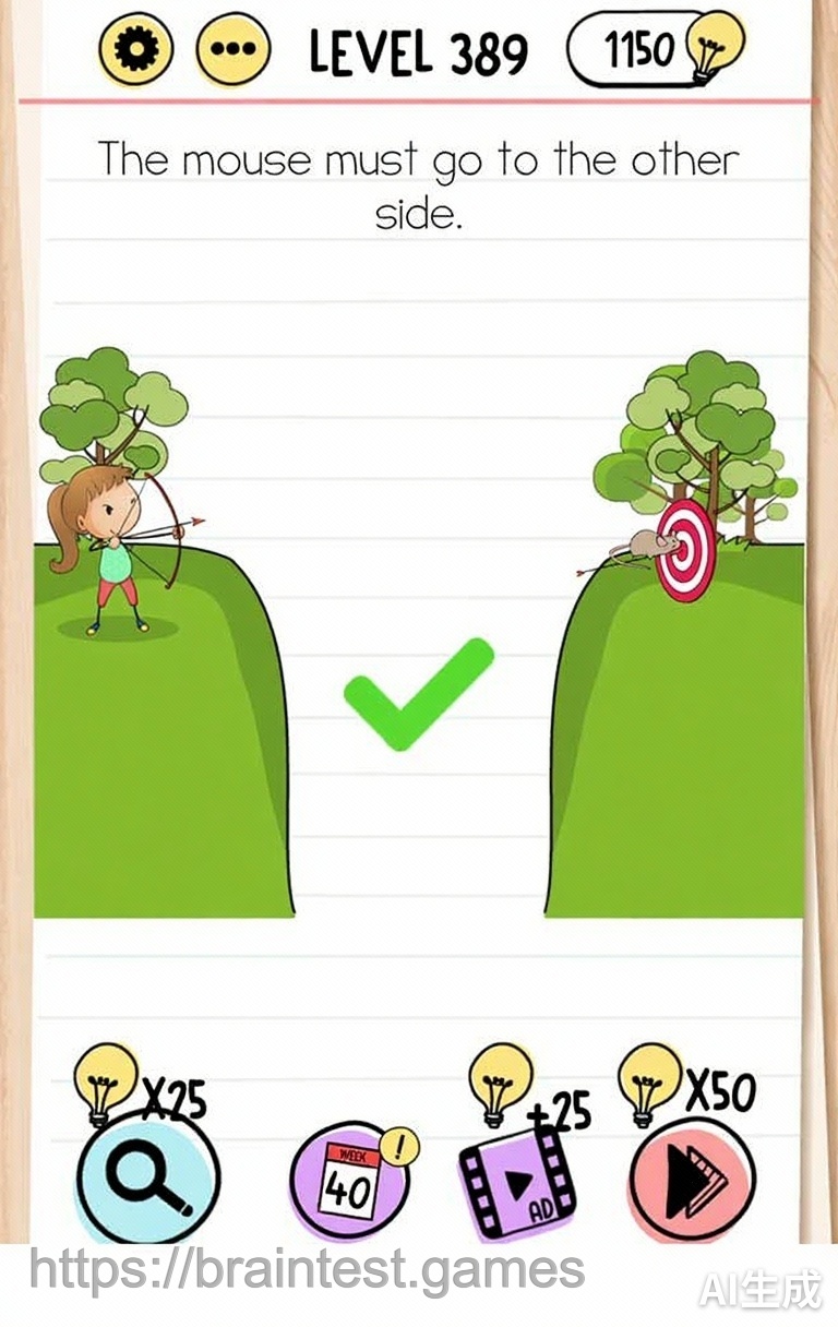 Brain Test Level 389 - Step 1