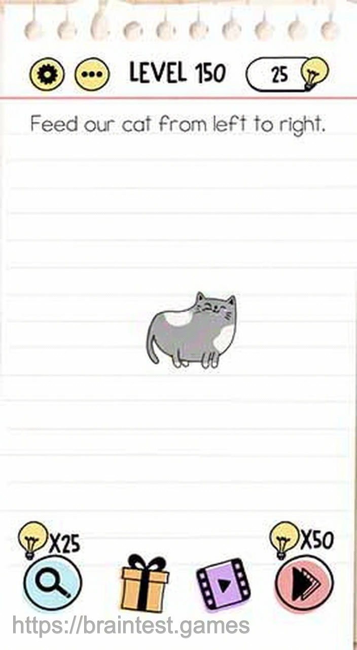 Brain Test Level 150 - Step 2