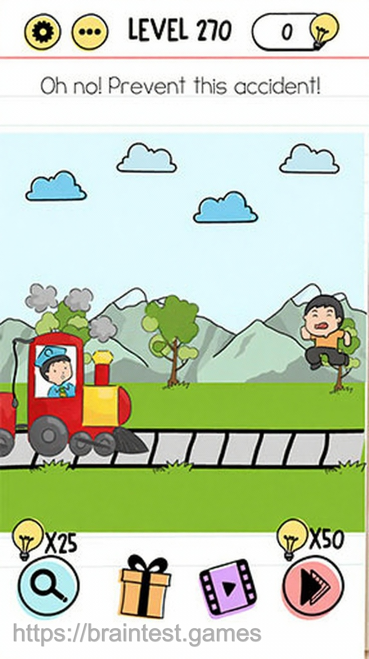 Brain Test Level 270 - Step 1